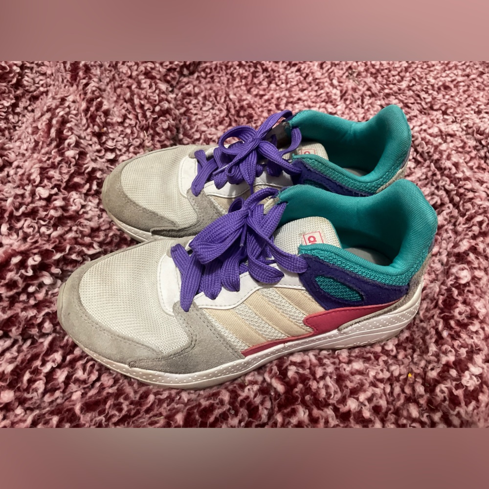 Colorful adidas shoes